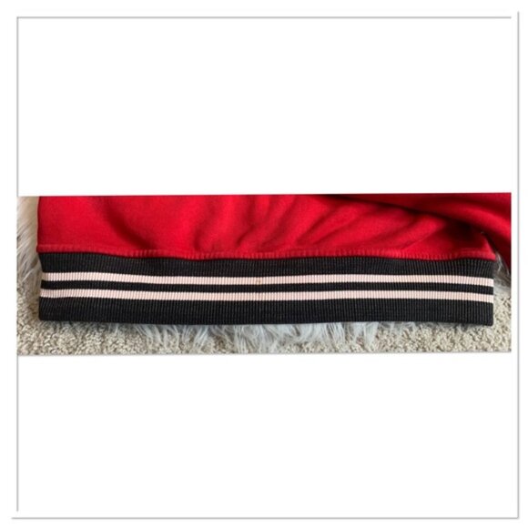 Polo Ralph Lauren Varsity Jacket Indian Chief New York Red Cream Size Large - Picture 8 of 16